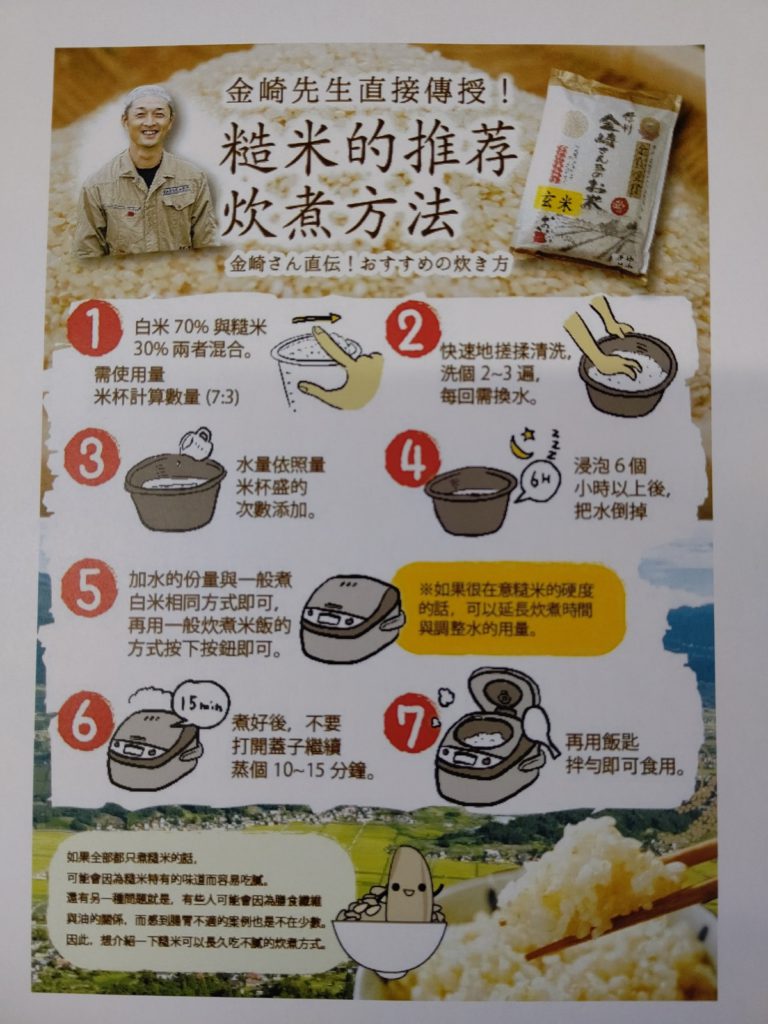 玄米の炊き方台湾バージョン