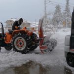 トラクター除雪機